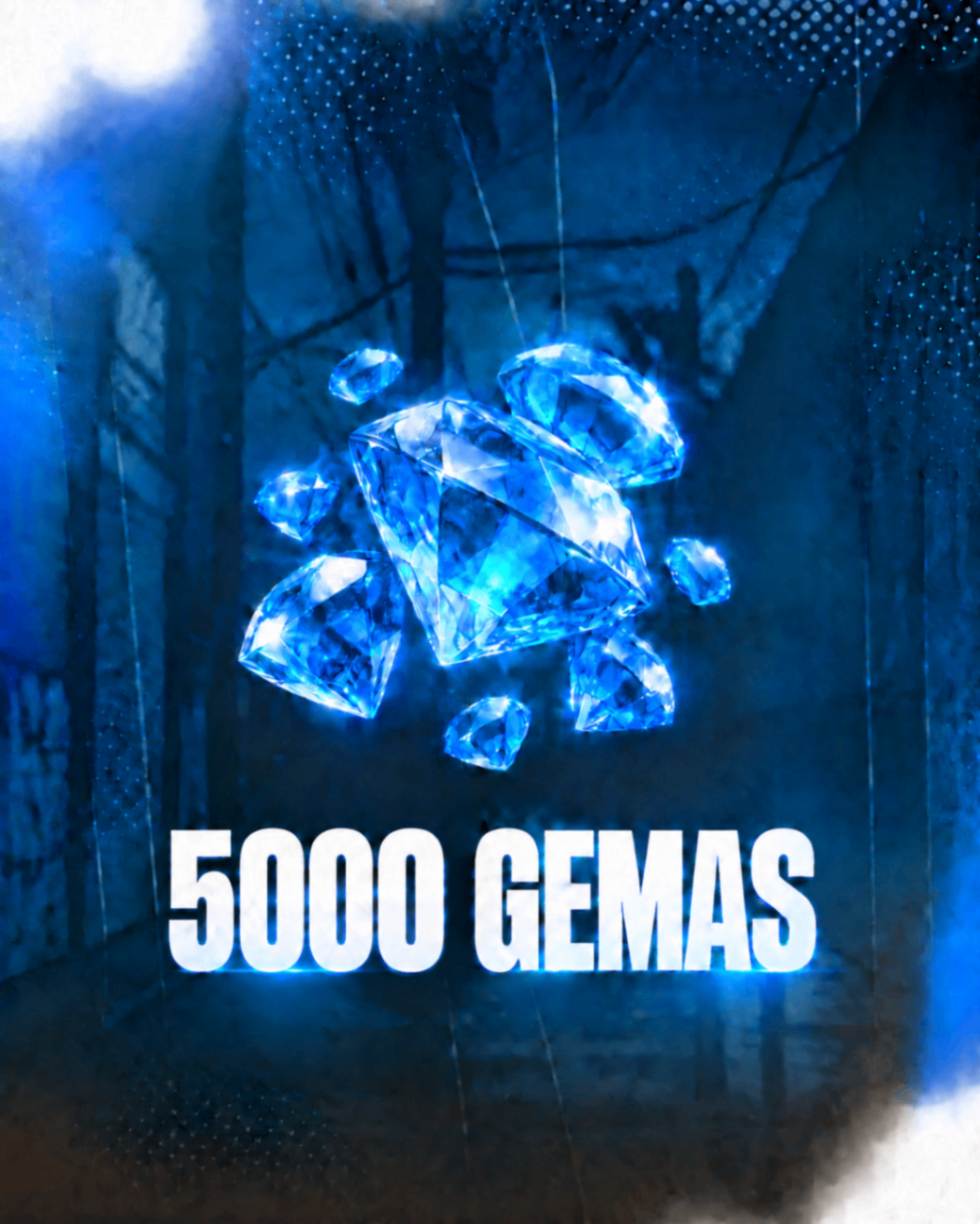 5000 Gemas +500 de bônus