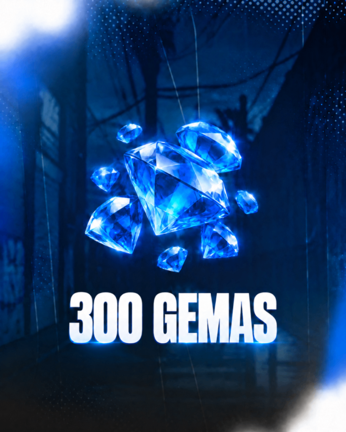 300 Gemas +30 de bônus